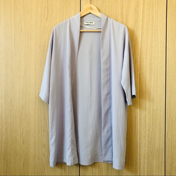 Lavender Kimono Kaftan/Coverup - Picture 1 of 7